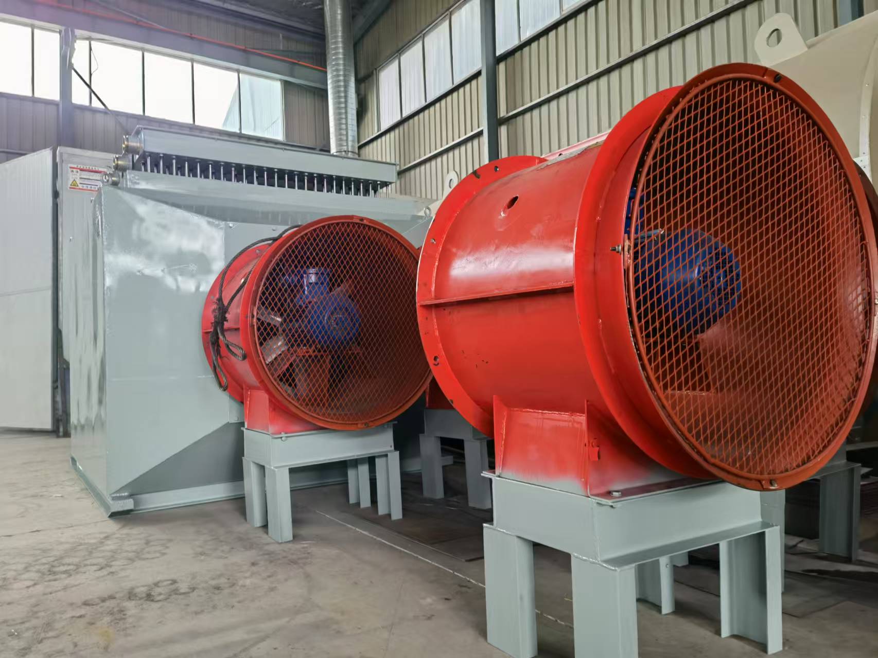 宏博機械為煤礦安裝新型智能熱風爐，推動井口供暖邁入智能時代